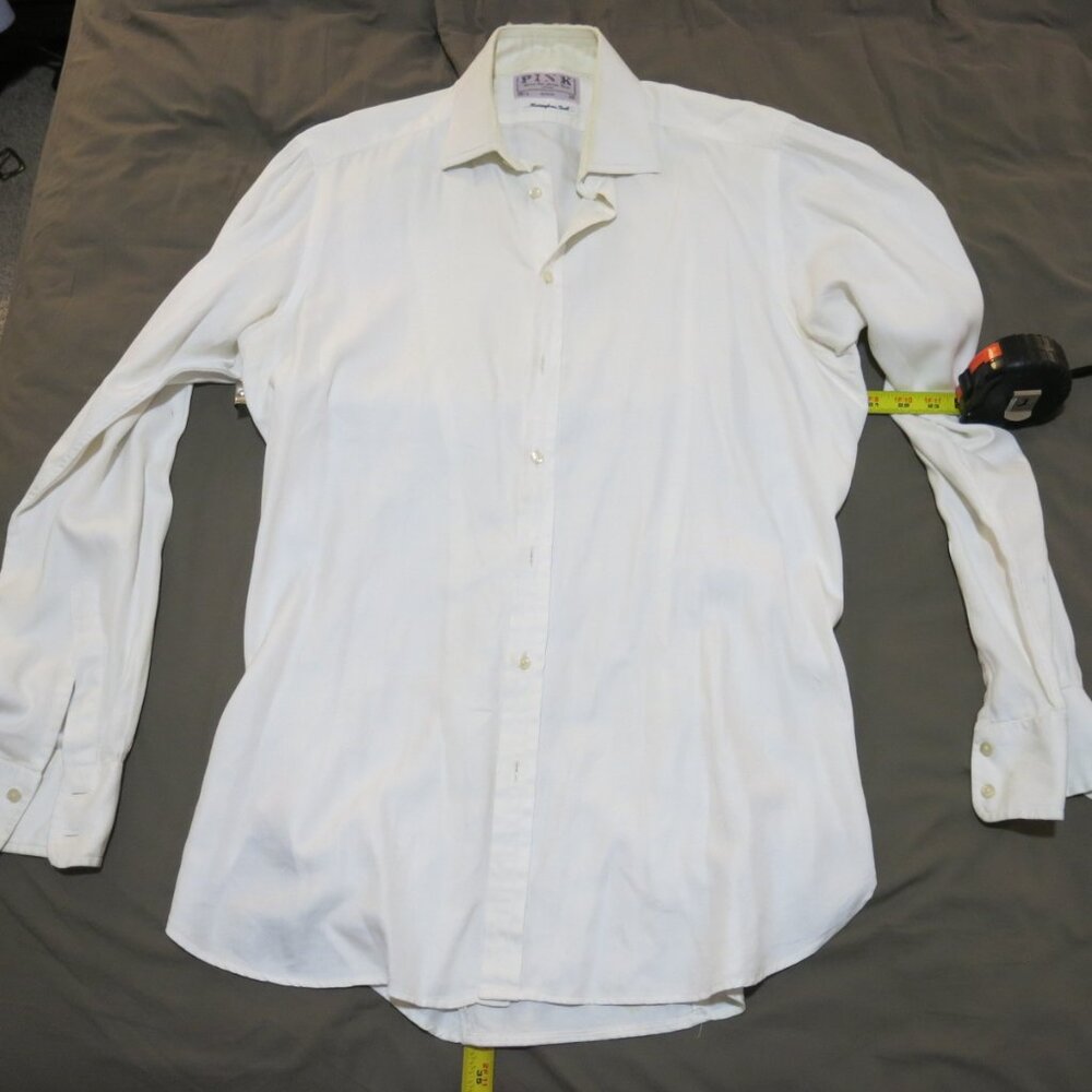 Thomas Pink Mens Dress Shirt 16.5, 36